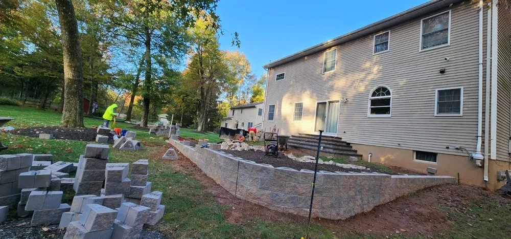 Expert garden landscaping with custom design across Bound Brook, NJ - Hernandez Lawn Care & Landscaping