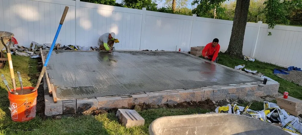 Custom outdoor landscaping in Bound Brook, NJ by Hernandez Lawn Care & Landscaping