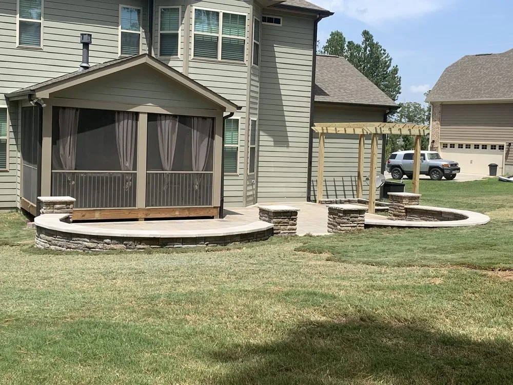 Top-rated landscape installation for residential properties in Raleigh, NC by Hernandez Lawn Care & Maintenance