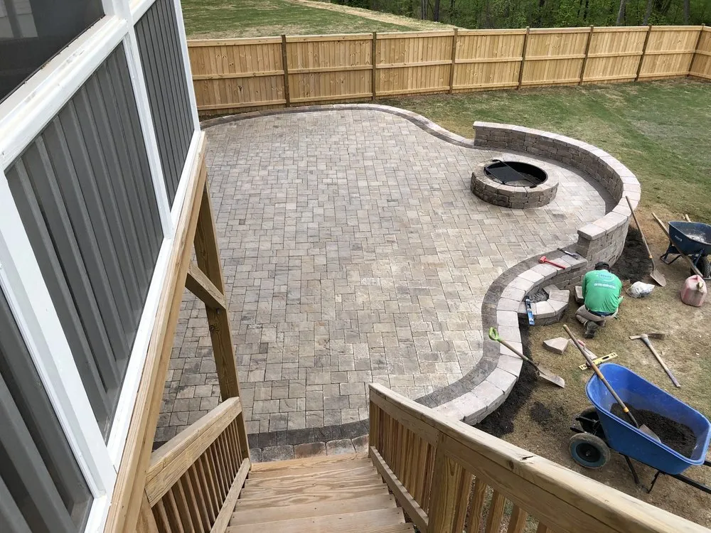 Expert lawn mowing service for outdoor upgrades in Raleigh, NC by Hernandez Lawn Care & Maintenance