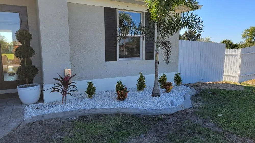 Custom landscaping services with custom design across Cape Coral, FL - Hernandez Lawn Care and More