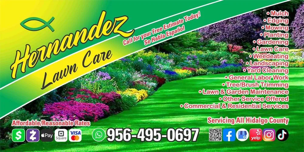 Reliable outdoor landscaping in McAllen, TX - Hernandez Lawn Care