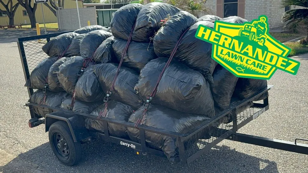 Local landscape installation in McAllen, TX by Hernandez Lawn Care