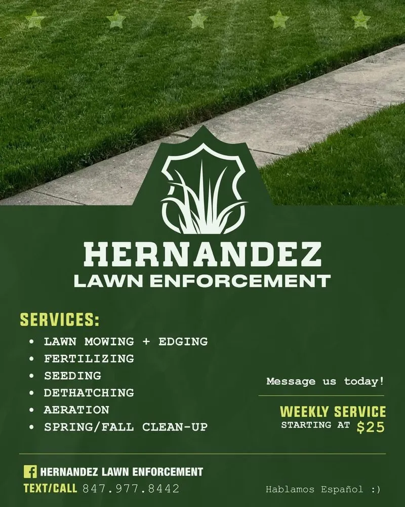 Local landscaping services in Northlake, IL by Hernandez Lawn Enforcement