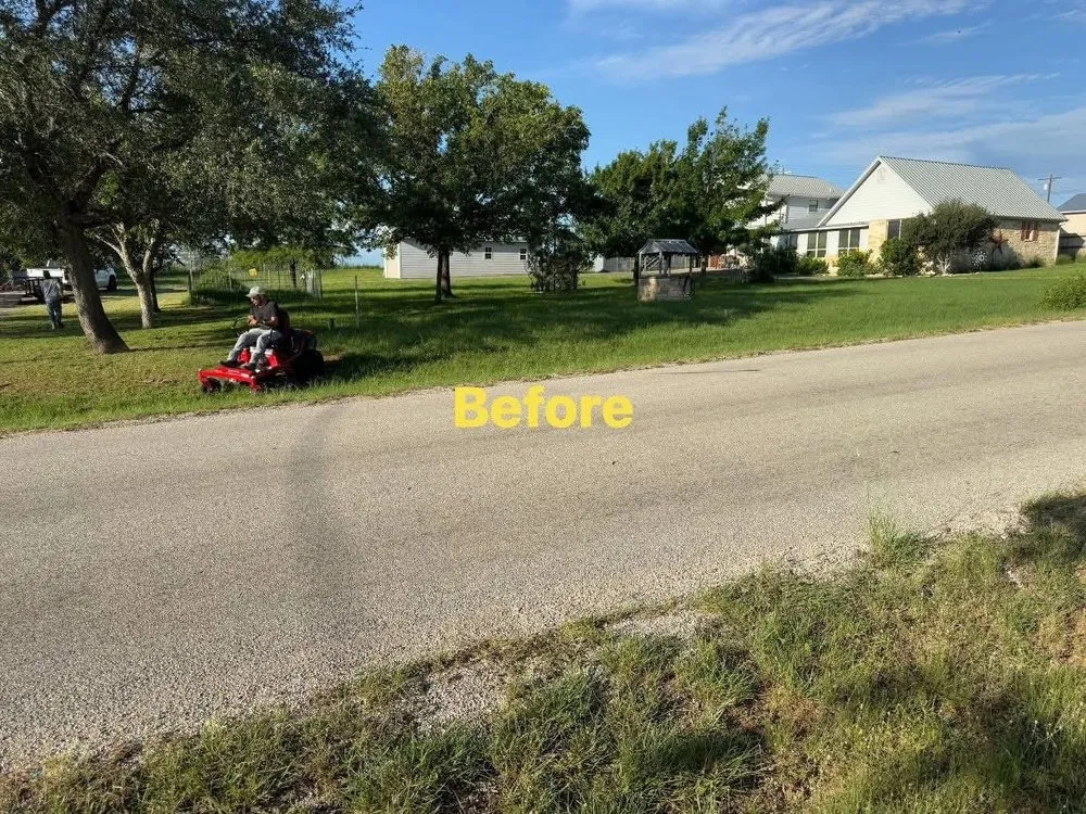 Professional landscape design in Burnet, TX by Hernandez services