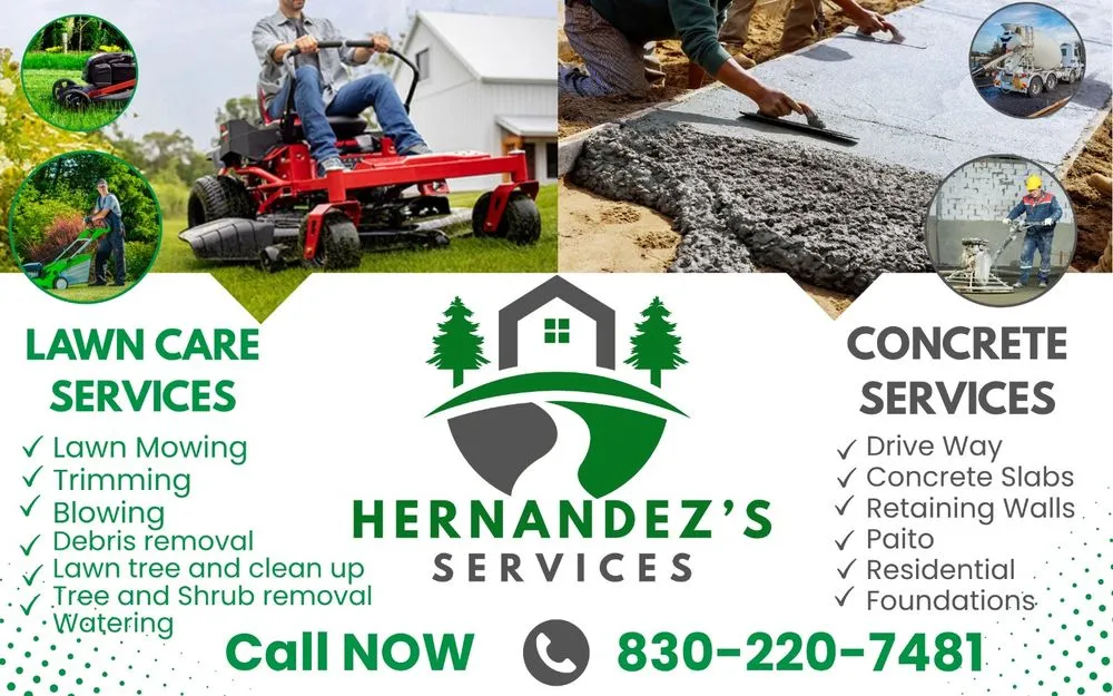 Top-rated landscape design in Burnet, TX - Hernandez services