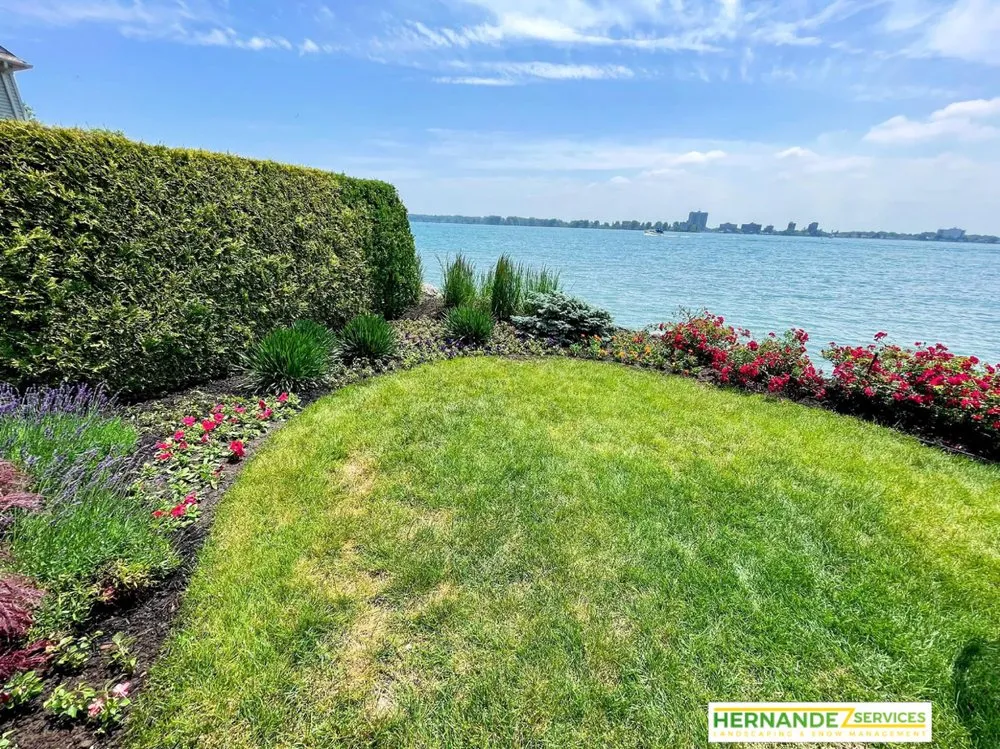 Custom lawn care service for outdoor upgrades in Detroit, MI by Hernandez Services