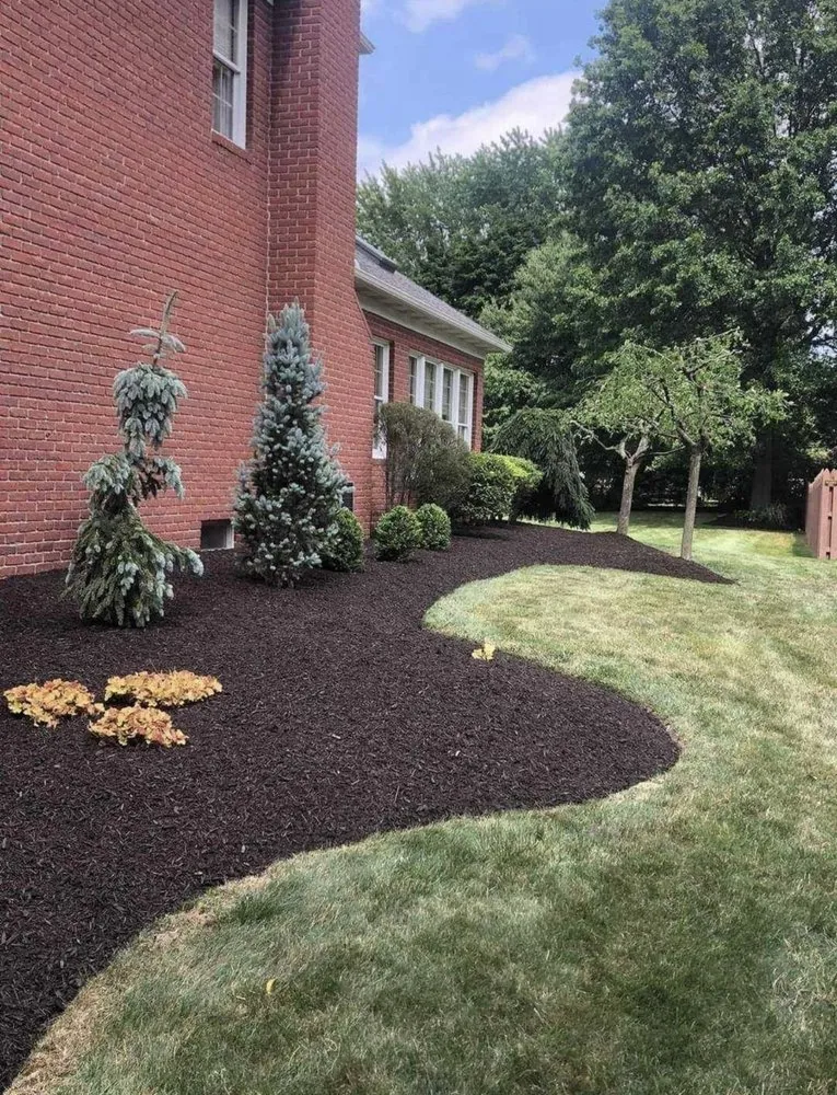 Custom garden landscaping in Bedford Hills, NY by Hernandez Tree Service and Landscape Services