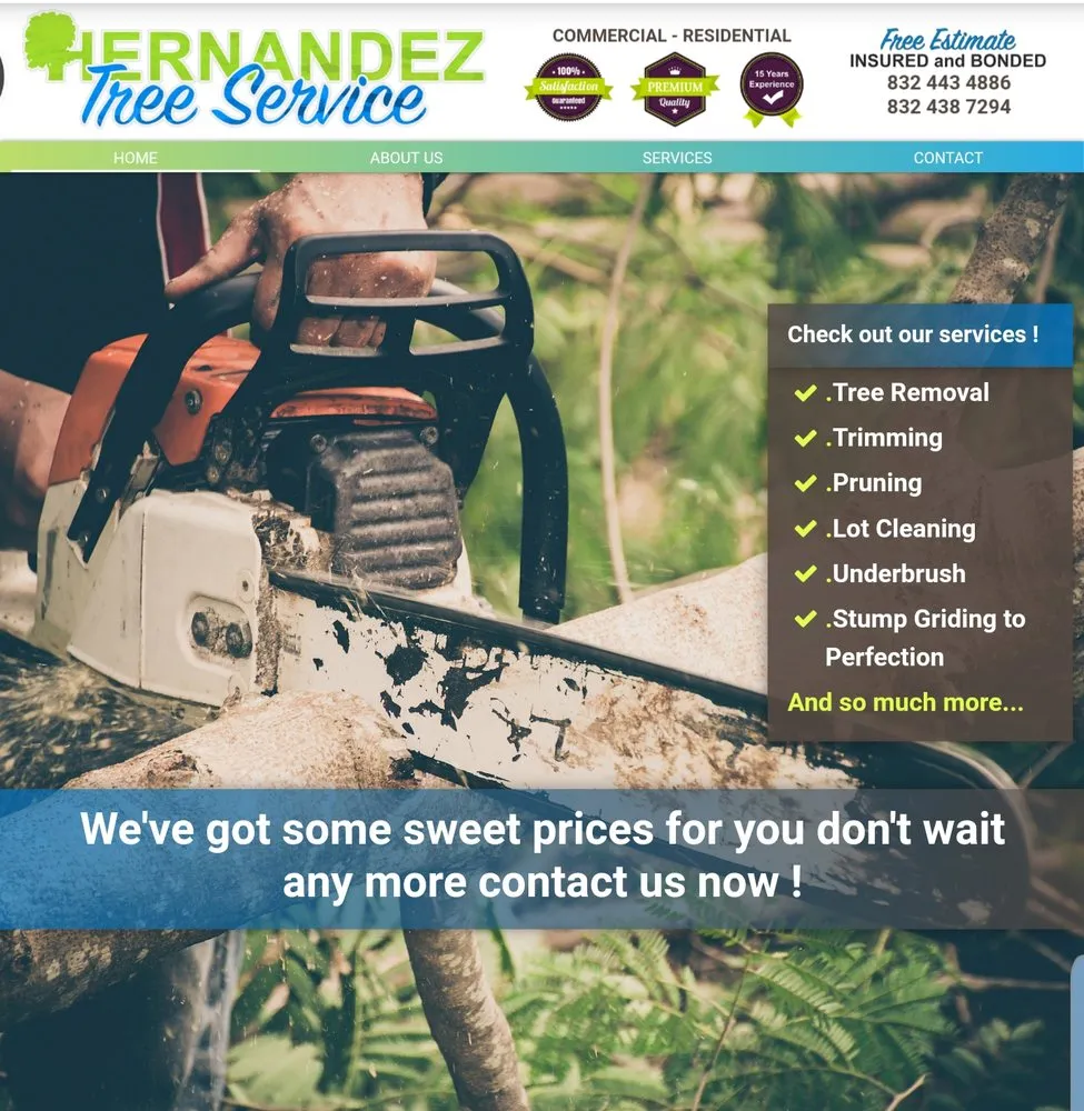 Affordable lawn care service experts serving Conroe, TX - Hernandez Tree Service