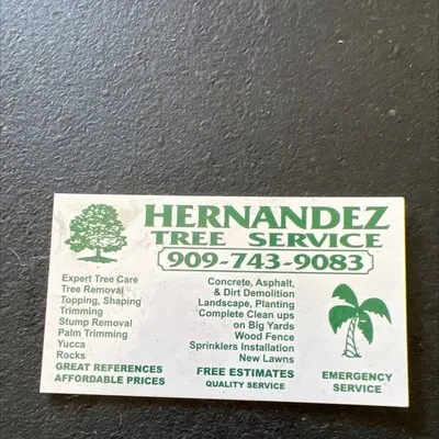 Hernandez Treee Service Logo