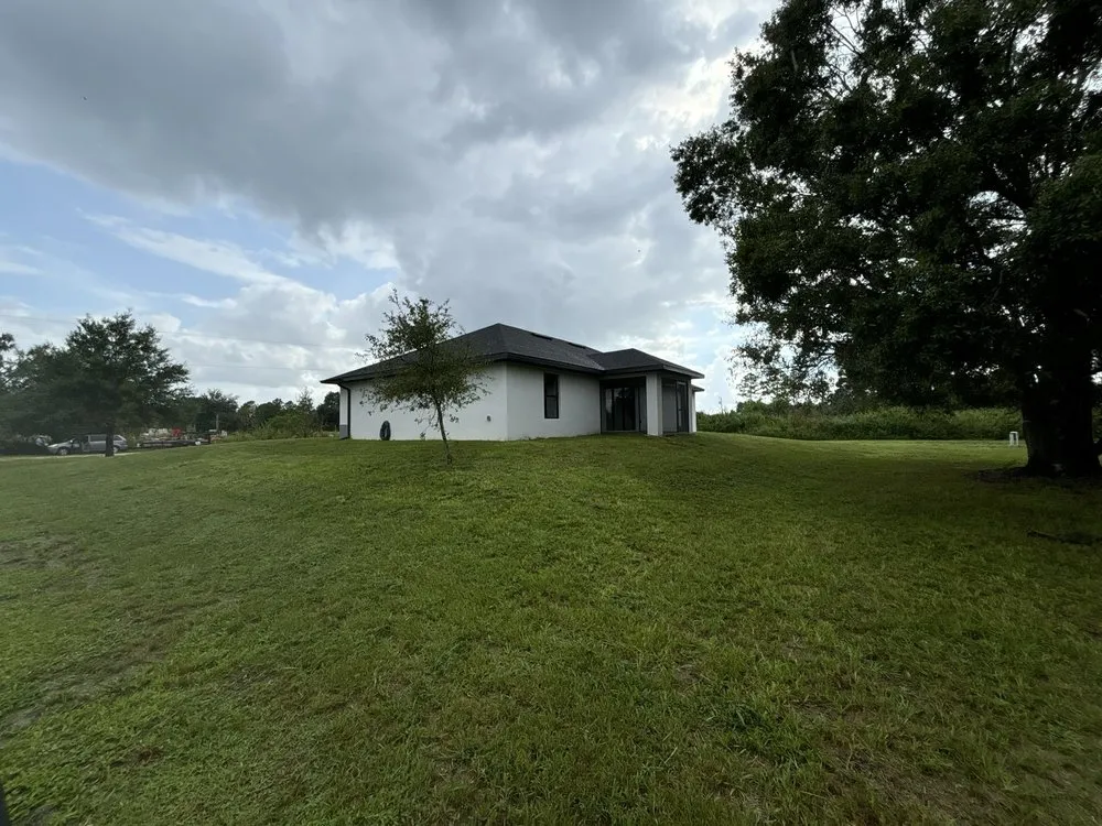Custom landscape installation for beautiful yards in Naples, FL by Hernandez Varela Lawn Care