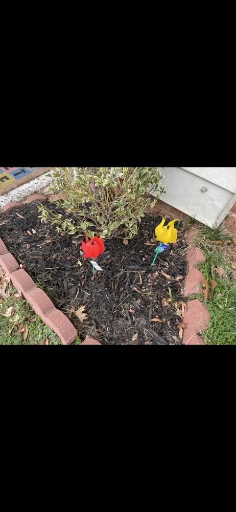 Trusted garden landscaping with custom design in Herndon, VA by HerndonHustlers