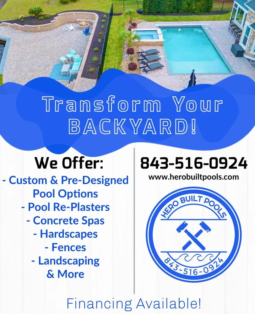 Affordable lawn care service in Conway, SC - Hero Built Pools & Outdoor Living