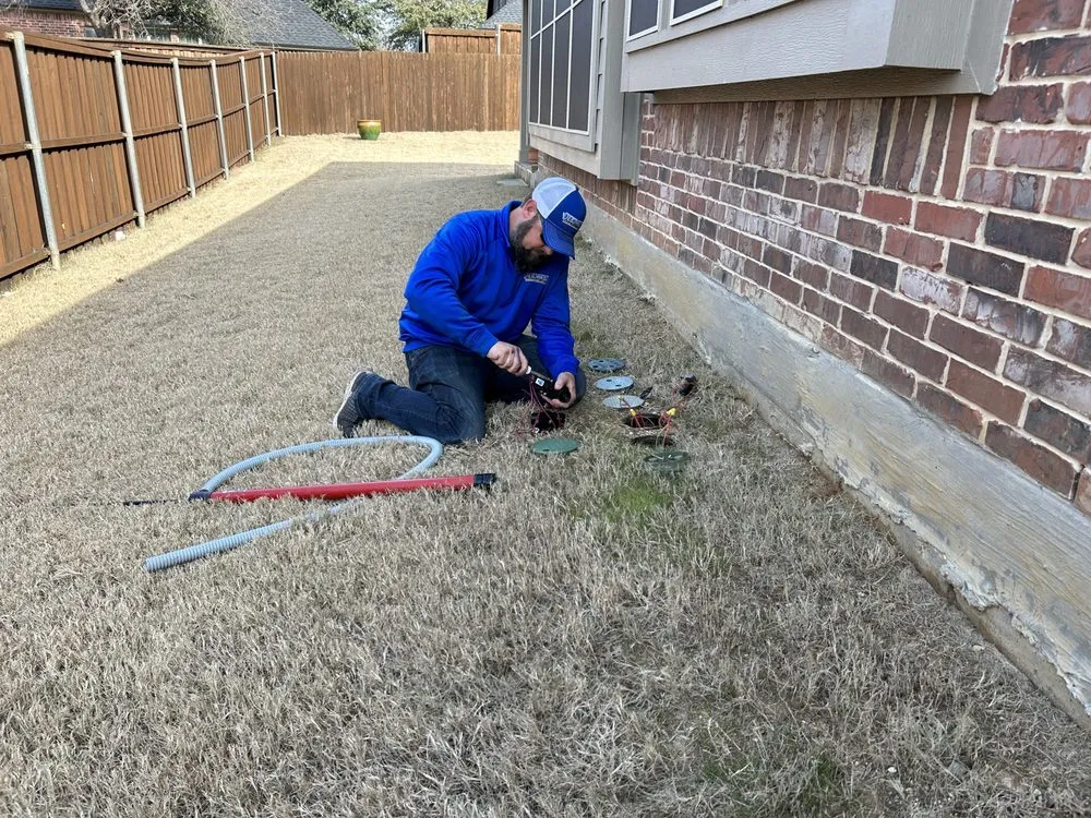 Custom outdoor landscaping in Frisco, TX - Heroes Lawn Care of Frisco
