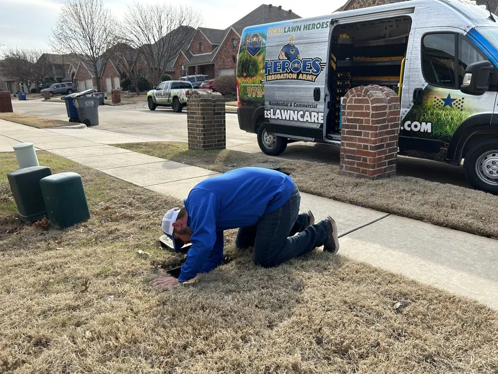 Trusted landscape design in Frisco, TX - Heroes Lawn Care of Frisco