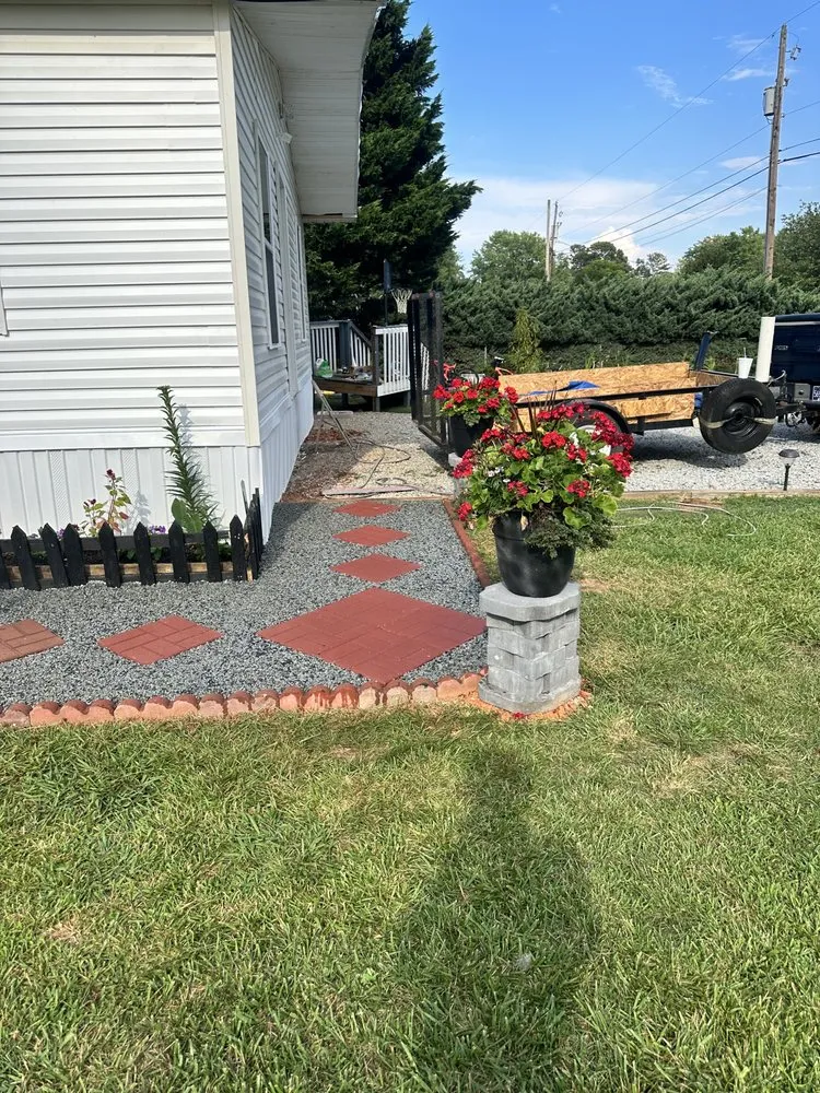 Affordable residential landscaping for beautiful yards across Sophia, NC - Herrera Concrete