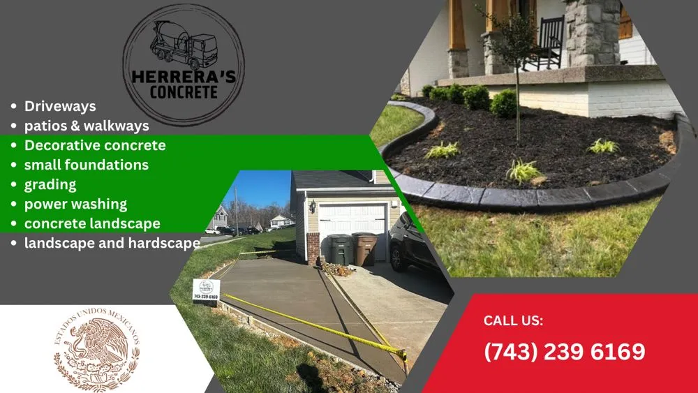 Top-rated lawn mowing service in Sophia, NC - Herrera Concrete
