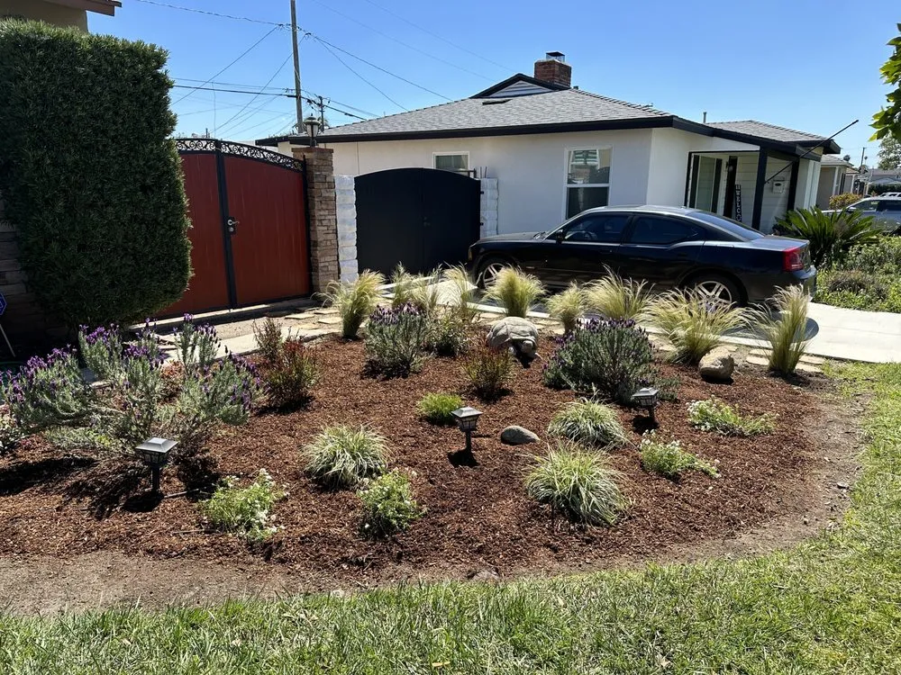 Expert landscape installation in Santa Fe Springs, CA - Herrera Lawn & Tree Maintenance