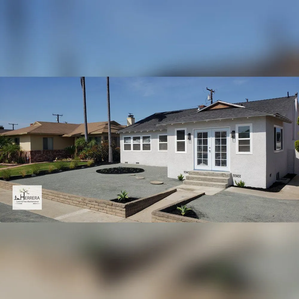Affordable landscape design for beautiful yards across Santa Fe Springs, CA - Herrera Lawn & Tree Maintenance