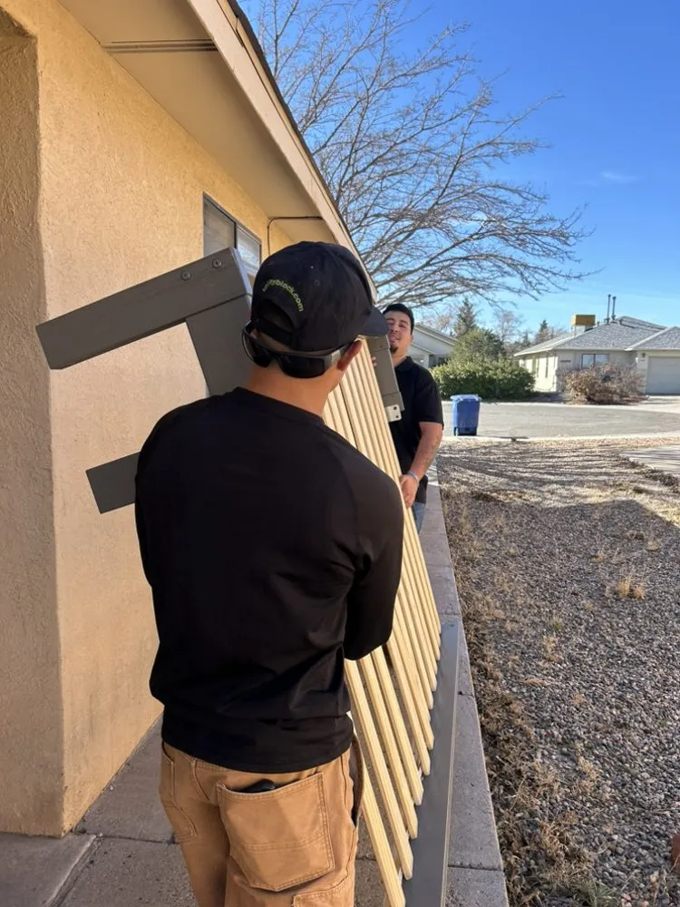 Professional outdoor landscaping in Rio Rancho, NM by Herrera Services