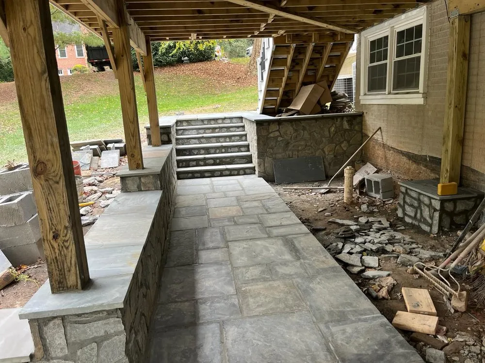 Professional landscaping services for year-round maintenance in Gaithersburg, MD by Herrera Tree Services and Landscaping