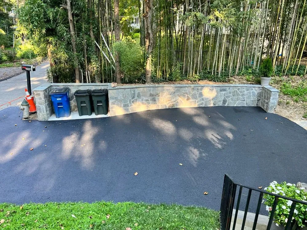 Custom garden landscaping for residential properties in Gaithersburg, MD by Herrera Tree Services and Landscaping