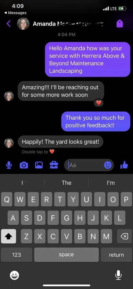 Local yard cleanup service with custom design in Los Ranchos de Albuquerque, NM by Herrera's Above & Beyond Maintenance