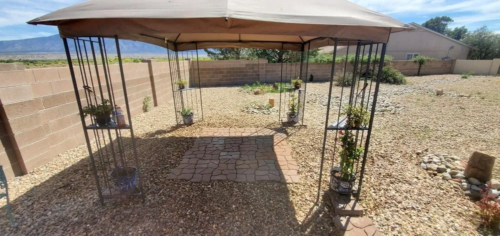 Professional landscape installation in Los Ranchos de Albuquerque, NM - Herrera's Above & Beyond Maintenance