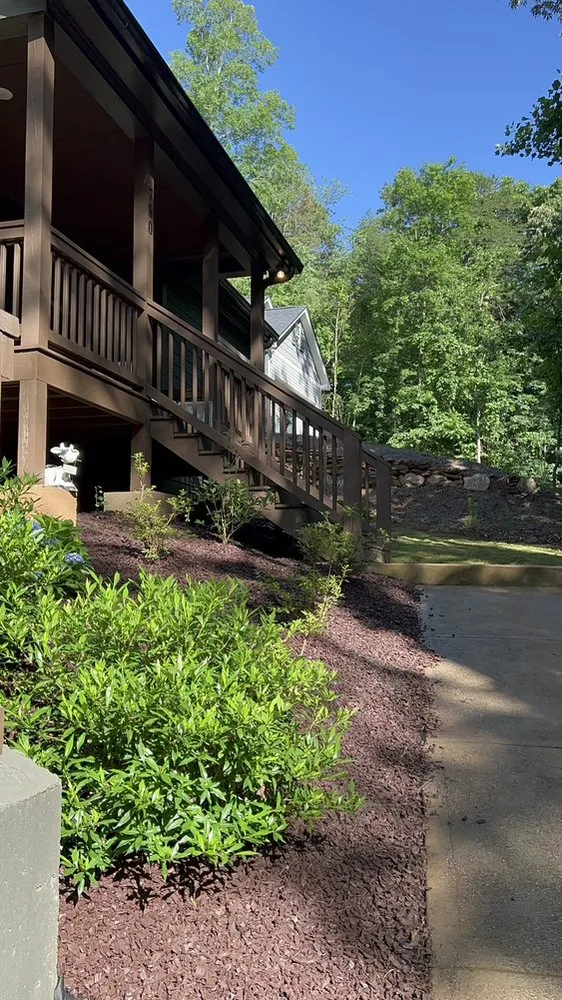 Local outdoor landscaping with custom design across Gainesville, GA - Herrera’s landscaping