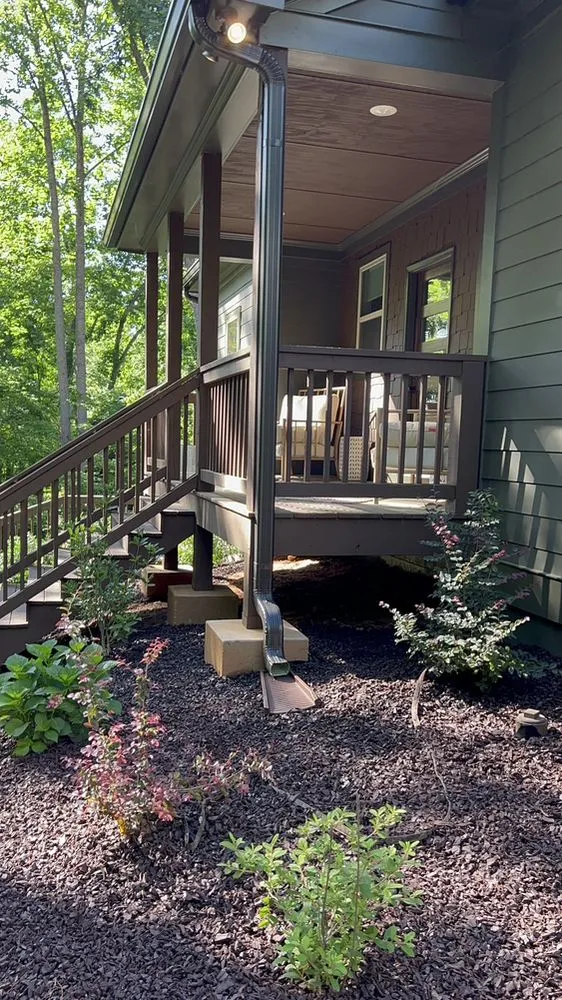 Custom outdoor landscaping for homes in Gainesville, GA by Herrera’s landscaping