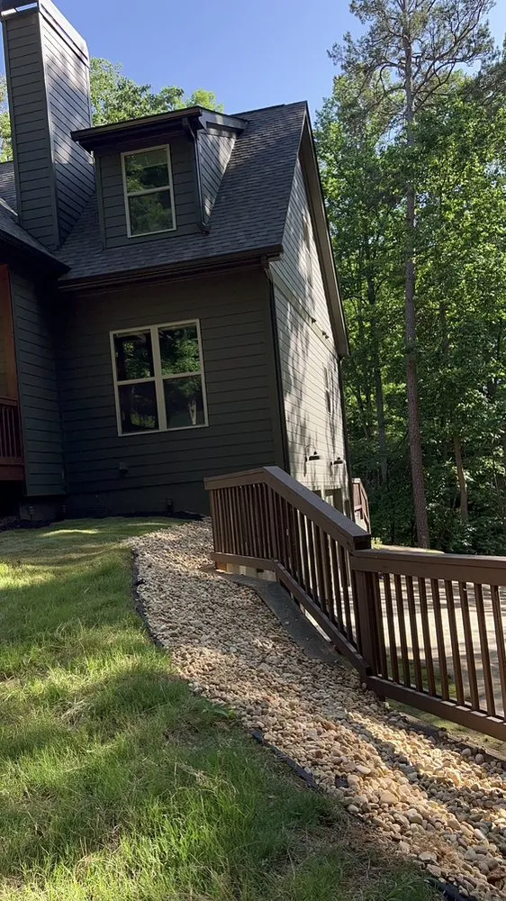 Affordable landscape installation for beautiful yards in Gainesville, GA by Herrera’s landscaping