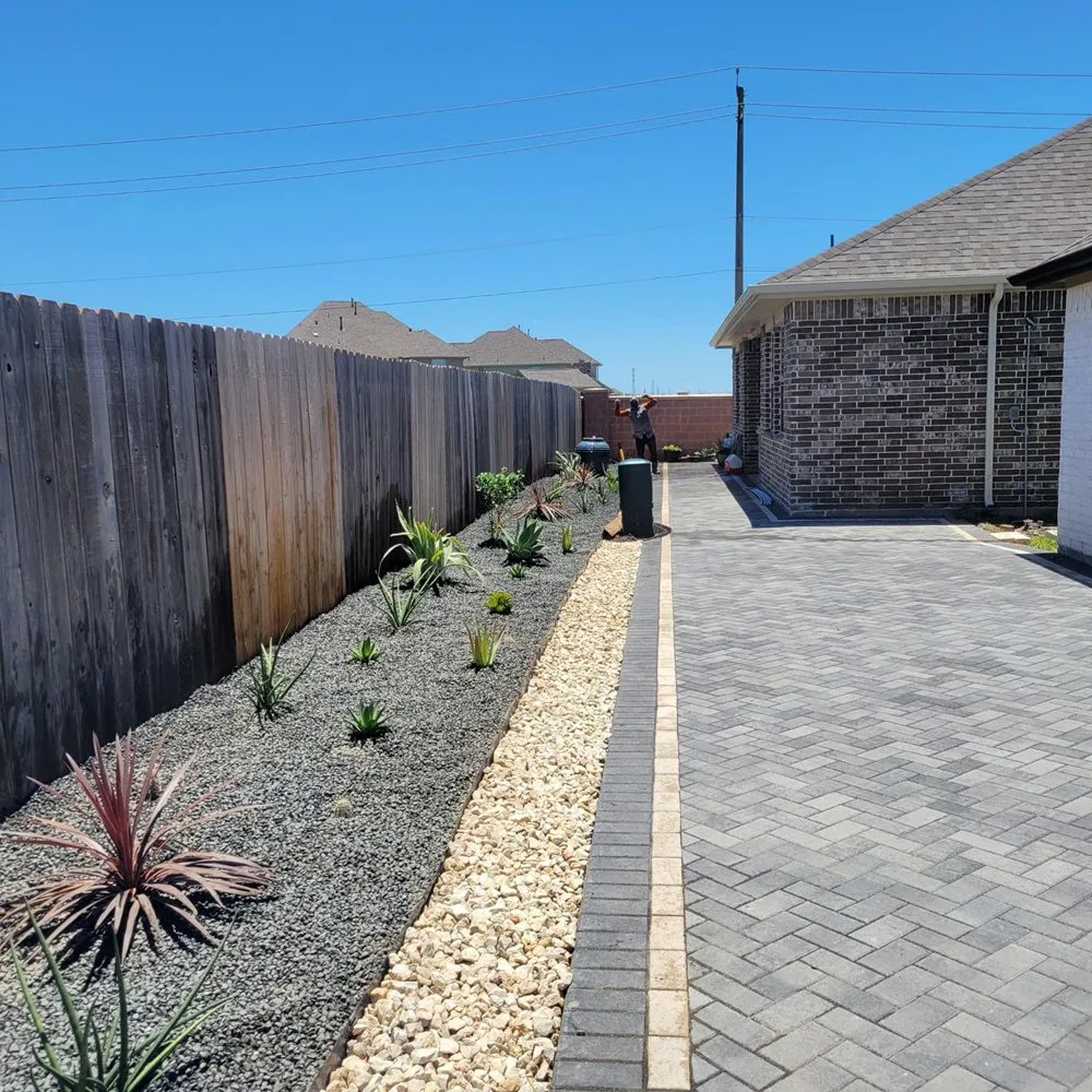 Local landscape installation in Houston, TX - Herrera’s Landscaping