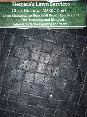 Herrera's Lawn Service Logo
