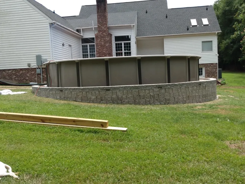 Top-rated lawn mowing service for residential properties in Vass, NC by Herring's Painting And Landscaping