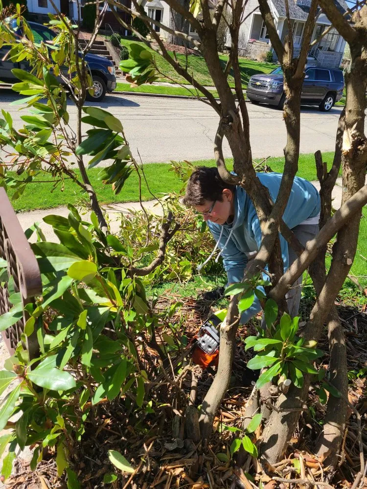 Reliable lawn mowing service in Somerset, PA by HERS And HERS Landscaping