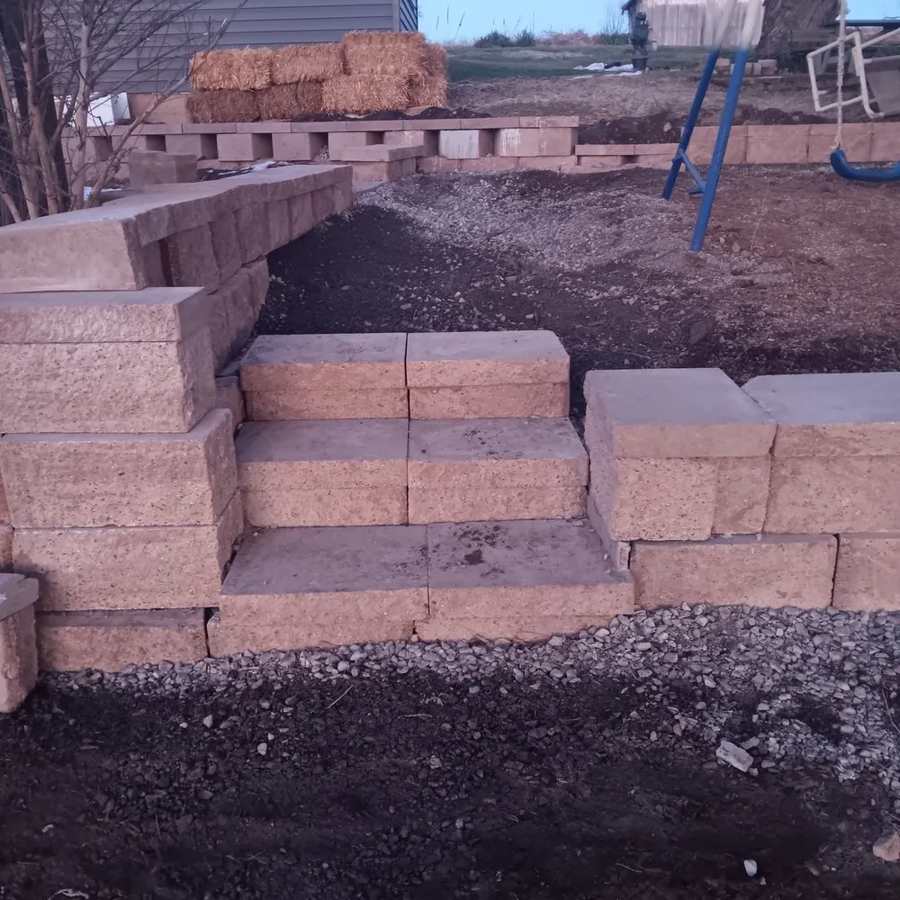 Affordable landscape installation for homes in Harrisonburg, VA by Hershberger Creations