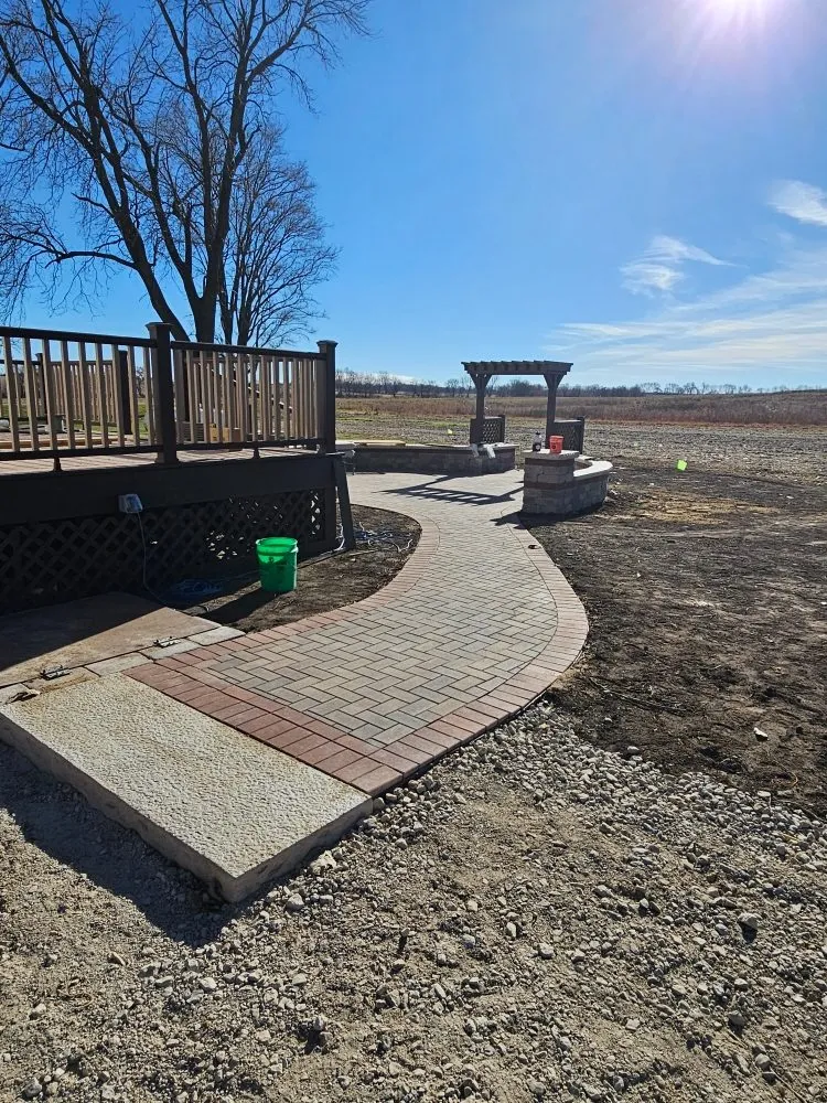 Trusted yard maintenance for homes in Shabbona, IL by Hesik's Electrical and Landscaping