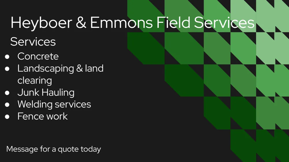 Professional yard maintenance in Byron Center, MI - Heyboer & Emmons Field Services