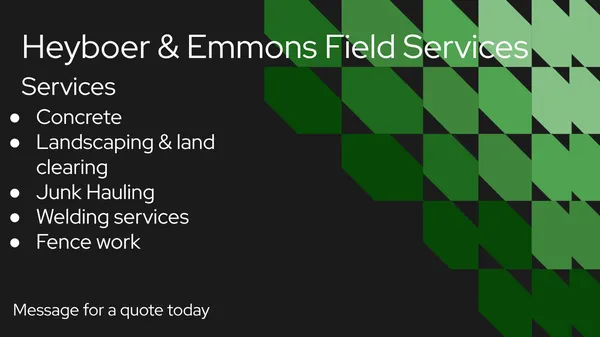 Heyboer & Emmons Field Services Logo