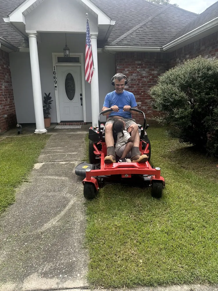 Custom residential landscaping near you across Brownfields, LA - Heyseauxs Lawn Services