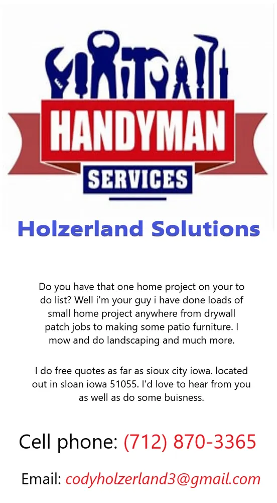 Professional yard cleanup service in Sloan, IA by H&F's Handyman Service