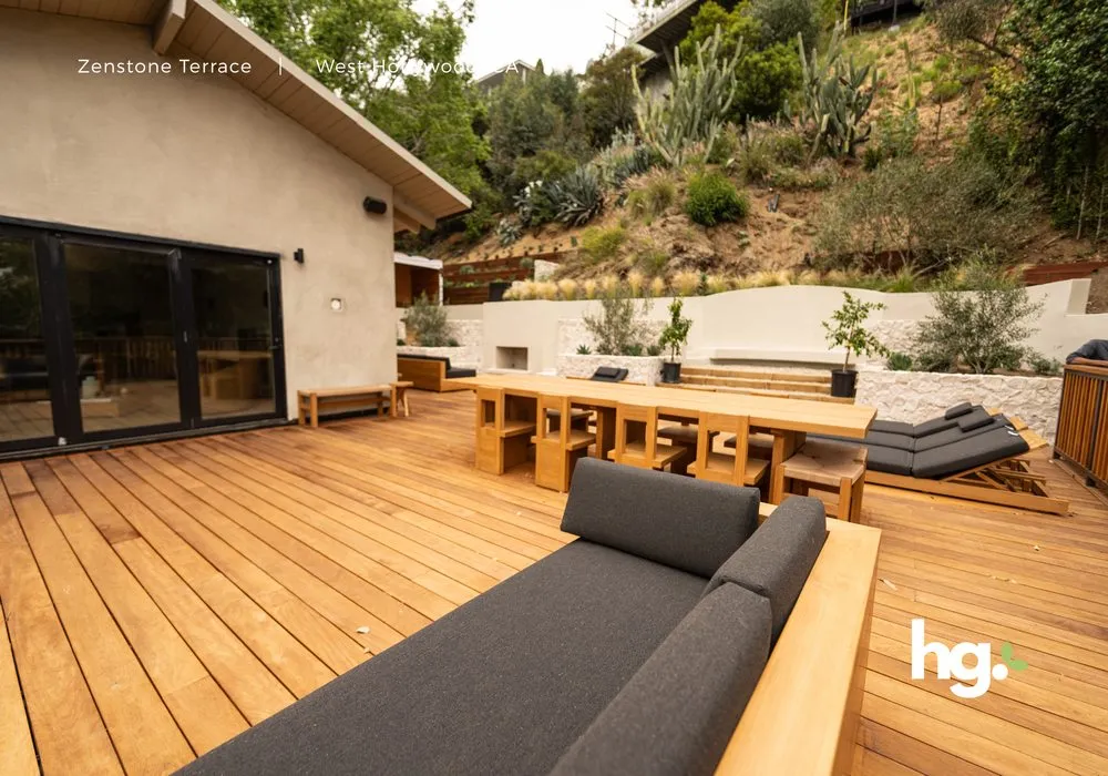 Professional yard cleanup service in Santa Clarita, CA by HG Landscape