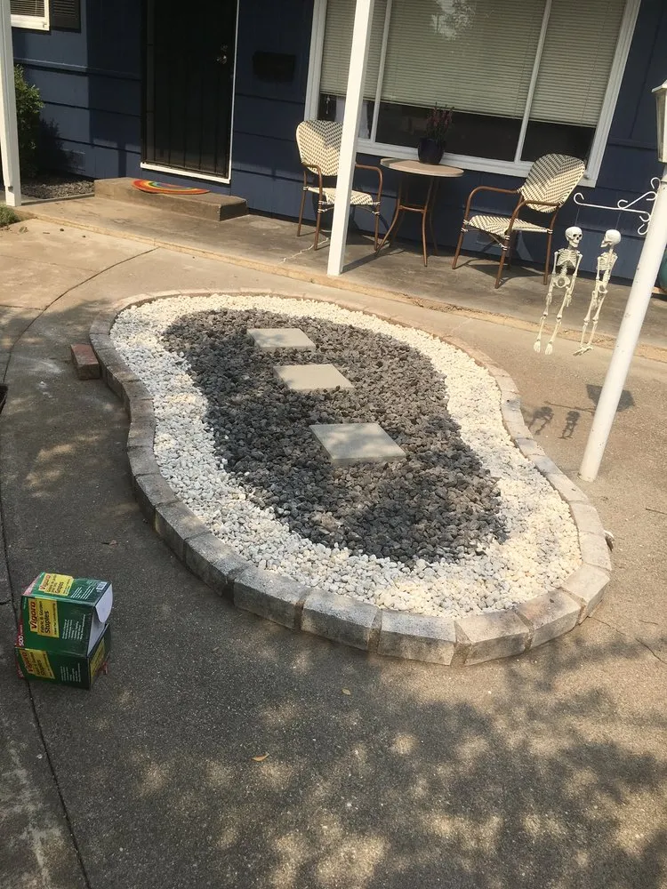 Expert yard cleanup service with custom design in Palermo, CA by HG LANDSCAPES