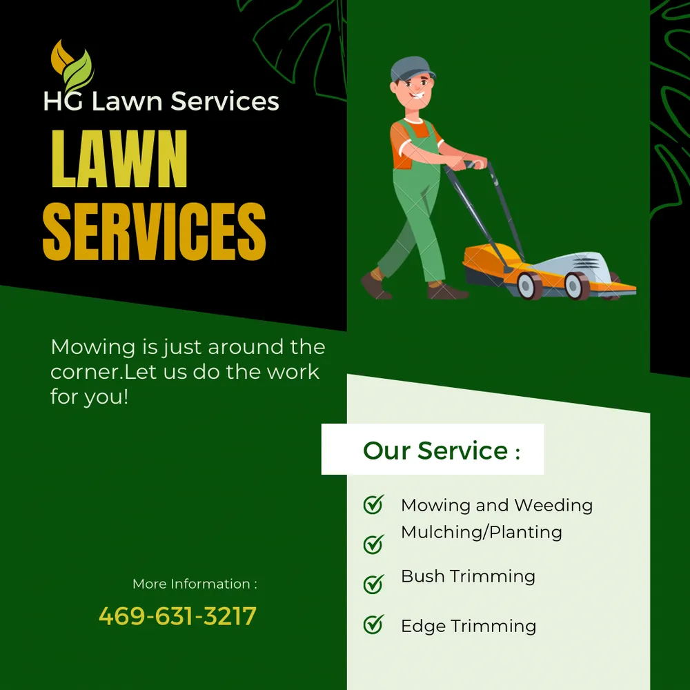 Custom residential landscaping experts serving Blue Ridge, TX - HG Lawn Service