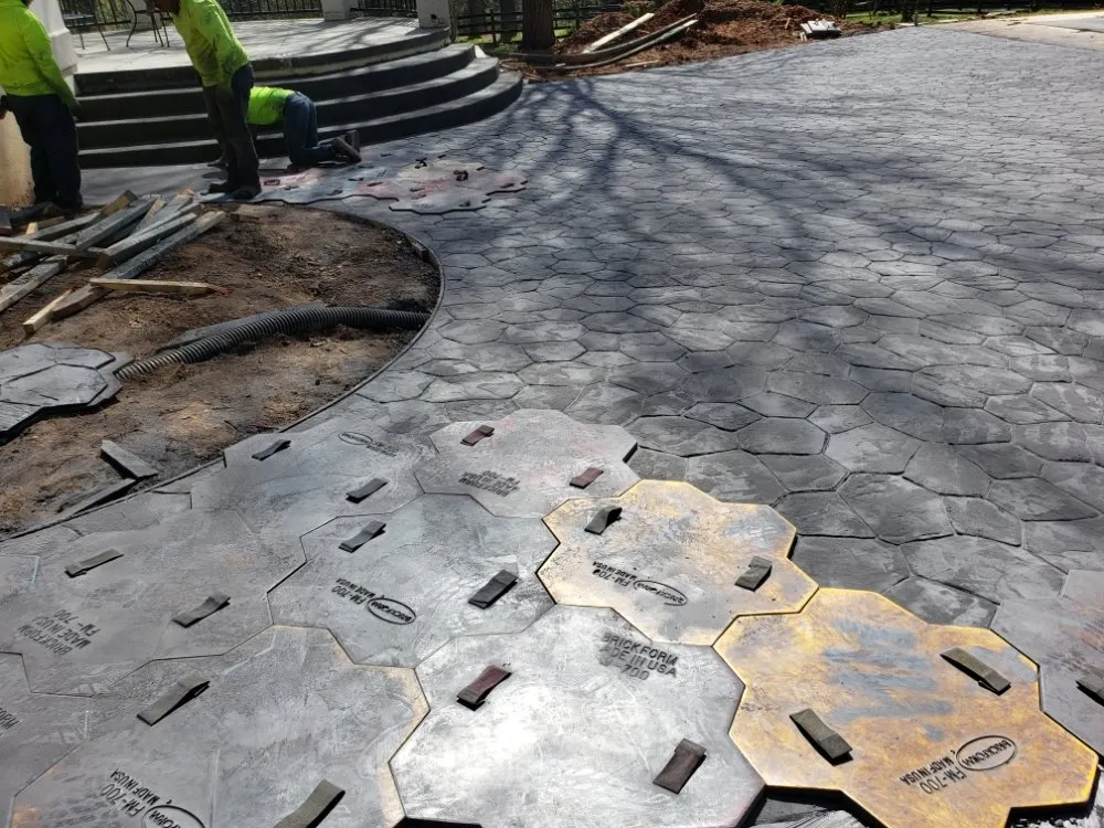 Custom landscape design for year-round maintenance in Raleigh, NC by HGO Concrete and Landscaping