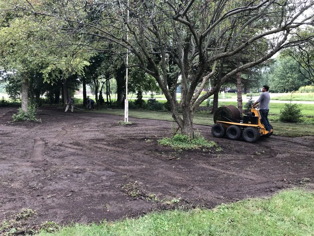 Affordable lawn care service in Elburn, IL by HGTS