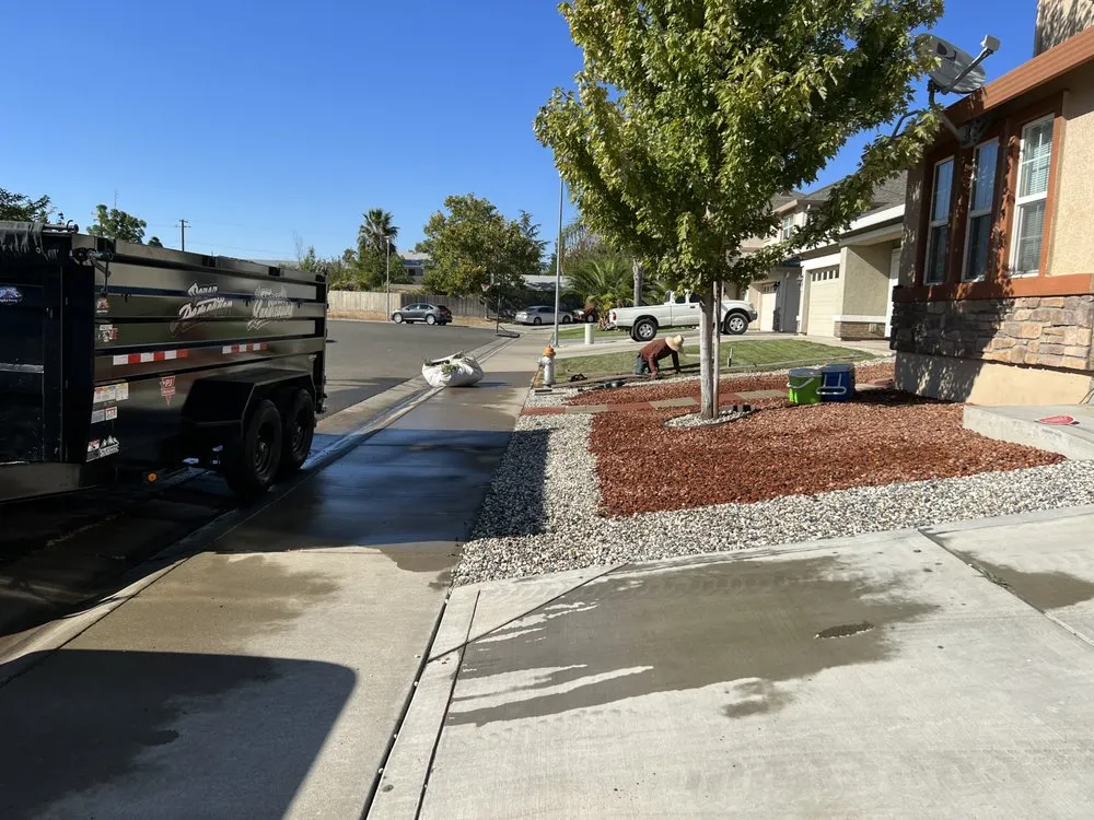 Top-rated landscape design for residential properties in Sacramento, CA by H&H Landscaping