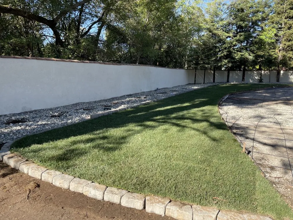 Custom landscape installation for outdoor upgrades across Sacramento, CA - H&H Landscaping