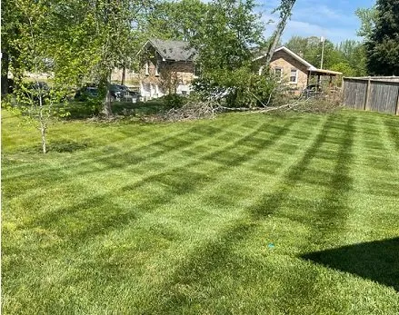 Local lawn mowing service for residential properties in Clarksville, TN by H&H lawn Care & Home Repair