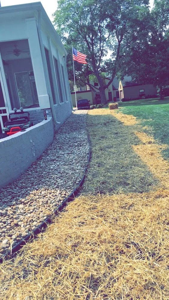 Affordable garden landscaping with custom design in Janesville, WI by H&H Lawn Care